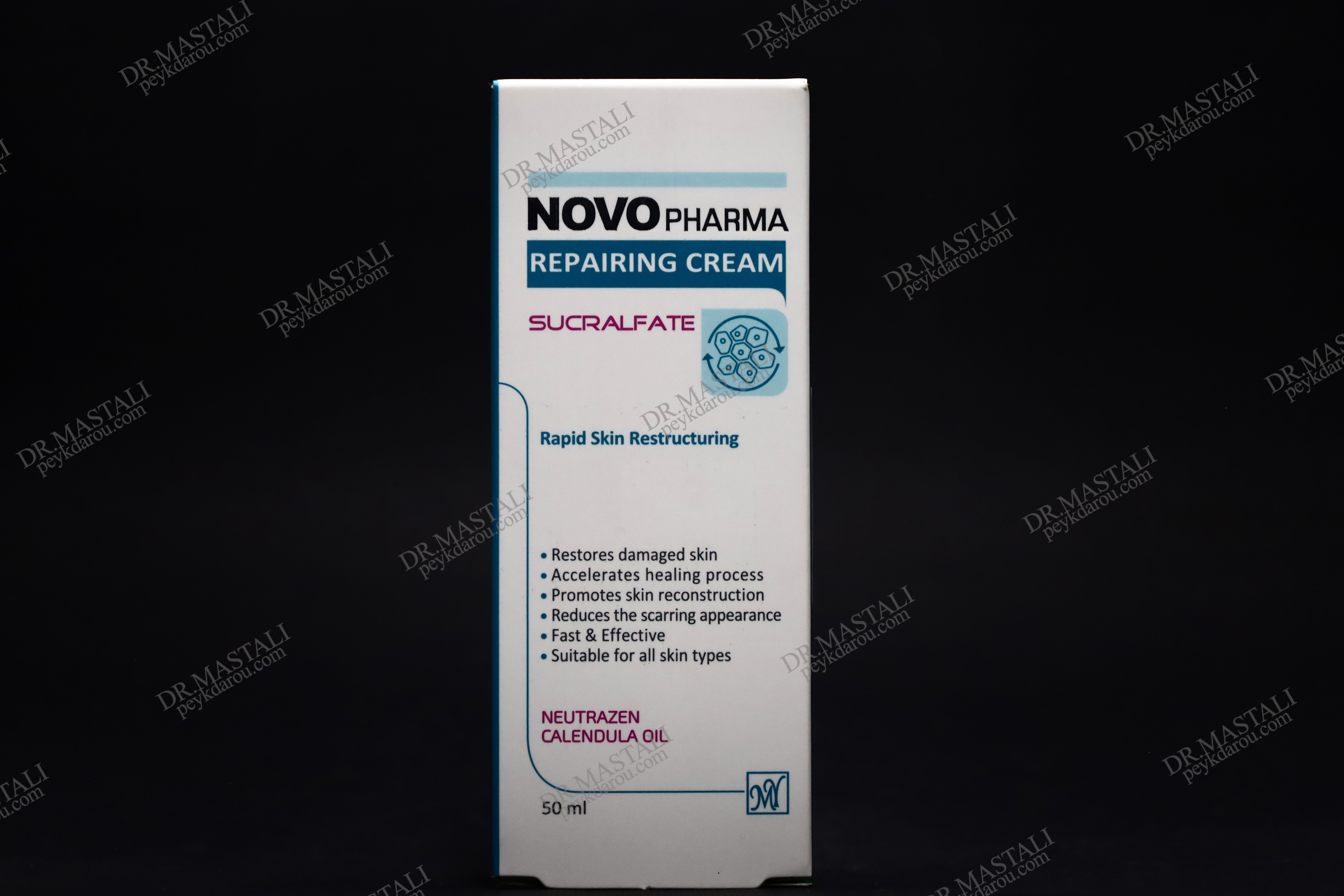 کرم ترمیم کننده نووفارما       NOVO pharma repairing cream