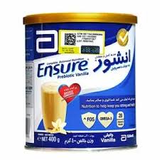 پودر مکمل غذایی انشور وانیلی-400 گرمی