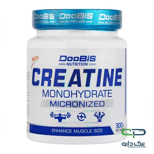 Doobis Creatine Monohydrate Powder 300 g پودر کراتین مونوهیدرات دوبیس ۳۰۰ گرمی