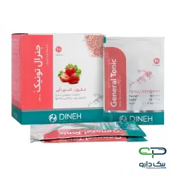 ساشه جنرال تونیک دینه با طعم توت فرنگی - 20 عددی