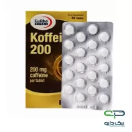 قرص کافئین یوروویتال 200 میلی گرم - 60 عددی